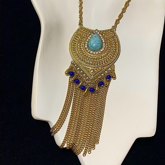 🖤Gold💕Tassel necklace - Picture 1 of 12